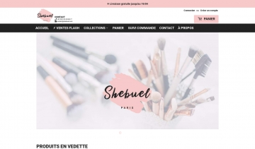 Shebuel, la boutique de vente en ligne des produits de beauté