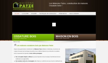 Maison passive à ossature bois