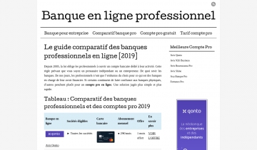 Banque en ligne professionnel : meilleur guide comparatif 