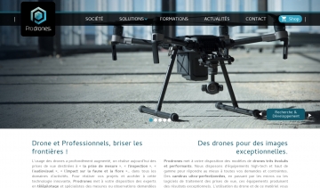 Prodrones : entreprise de drones professionnels à Wimille