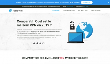 Master VPN : comparatif des meilleurs VPN