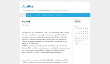 AgaPsy : portail d'information sur la fédération Santé Mentale France