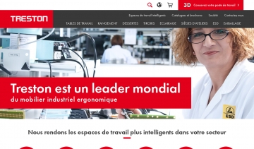 Treston : le spécialiste des mobiliers de travail ergonomiques