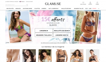 Glamuse - Lingerie et maillots de bain haut de gamme