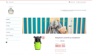 Un Rêve pour Bébé, boutique en ligne de puériculture