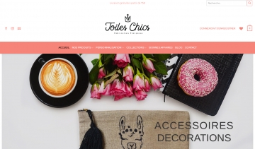 Toiles Chics, concept store en ligne fiable