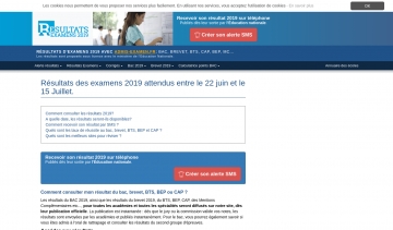 admis-examen.fr : le site pour consulter rapidement le résultat du bac 2019