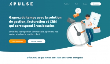 KPulse, logiciel de gestion et de facturation en ligne