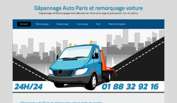 Remorquage voiture à Paris