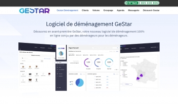 Gestar Déménagement, logiciel de gestion des déménagements