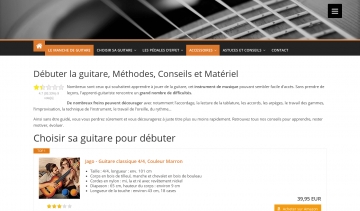 LE MANCHE DE GUITARE, le site du guitariste débutant