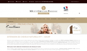 Socap France, commerce d'extensions de cheveux naturels