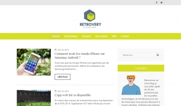 Retrovery, le blog geek