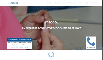 FGSOCO, école pour orthodontiste en France