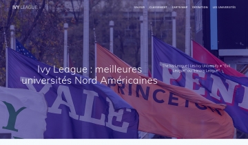 Ivy-league.fr, des informations sur la ligue des meilleures universités américaines