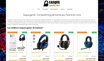 Casque Gamer : site d'information pour choisir le bon casque gamer