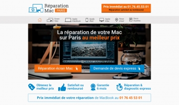 Réparation Mac Paris, la plateforme de votre technicien