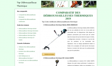 top-debroussailleuse-thermique, site comparatif fiable