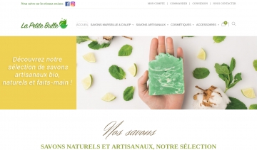 Savons la petite bulle, commerce de savons naturels