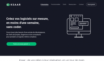 Ksaar, votre spécialiste de la création de logiciels sur mesure