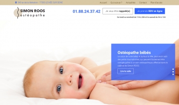 Roos-osteopathe, améliorer votre bien être