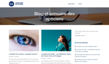 Liste Opticiens, le blog et annuaire de la vue et de l'optique