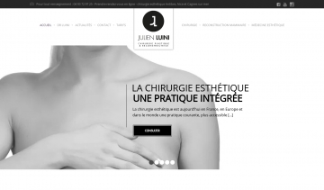Docteurluini.com, site internet du chirurgien plasticien Dr Luini 