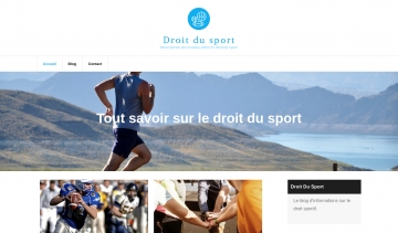 Droit du sport, le blog aux informations sur le sport