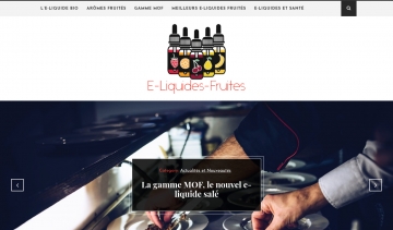 La meilleure des plateformes sur l’e liquide fruité