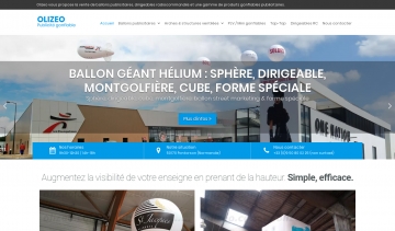 Olizeo, le meilleure de la publicitaires gonflables