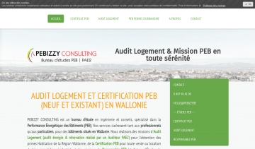 PEBIZZY CONSULTING, Audit Logement pour Primes Habitation en Wallonie