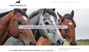 Centres équestres, site d'informations et d'actualités sur l'équitation