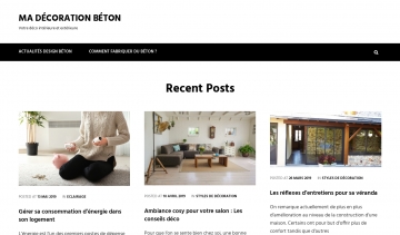 Ma Décoration Béton, le blog de la décoration