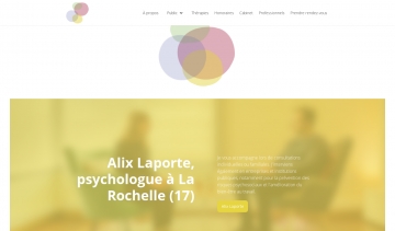 Alix Laporte, psychologue à La Rochelle