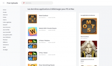 Free Uploads, téléchargement d’applications pour PC et Mac