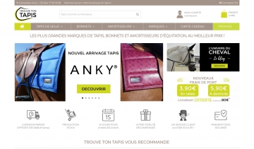 Trouve Ton Tapis, expert en équipements d’équitation