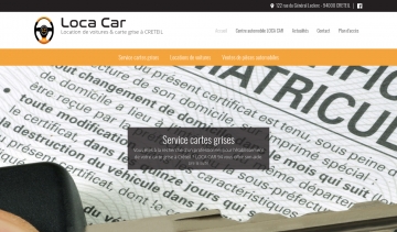 Loca Car: location de véhicules, services carte grise, vente de pièces automobiles