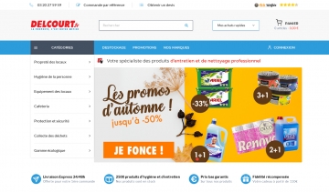 Delcourt, entreprise de distribution de produits d’hygiène 