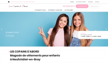 Les Copains D'abord, votre boutique pour vêtement d'enfant