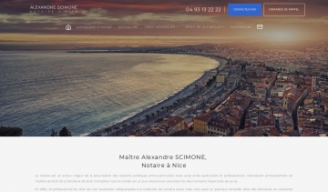 Maître Alexandre SCIMONE : Notaire expérimenté et dynamique à Nice 