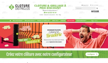 Clôture Discount, boutique de vente de matériels pour délimiter et sécuriser vos espaces extérieurs