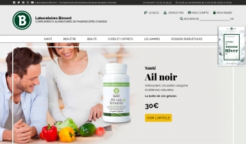 Laboratoires Bimont, boutique des produits de la pharmacopée chinoise