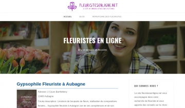 Fleuristesenligne, boutique spécialisée dans la vente des fleurs 