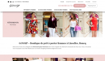 GOSSIP, Boutique de prêt à porter femmes à Linselles