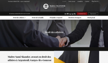 Maître Sami Skander : avocat pluridisciplinaire à Argenteuil et Garges-lès-Gonesse