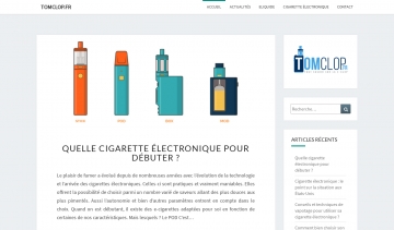  Le meilleur de l’actualité sur la cigarette électronique et l’e-liquide.