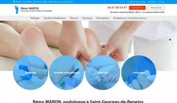 Rémy MARON, spécialiste de la podologie à Villefranche-sur-Saône