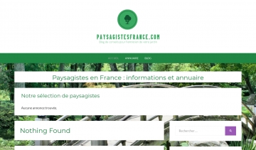 Paysagiste France, répertoire des paysagistes de France