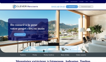 Clever menuiserie, entreprise de menuiserie extérieure à Gémenos, près de Toulon et Aubagne