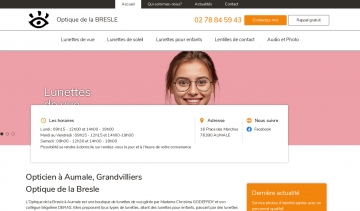 Optique de la Bresle, votre boutique de lunettes à Aumale